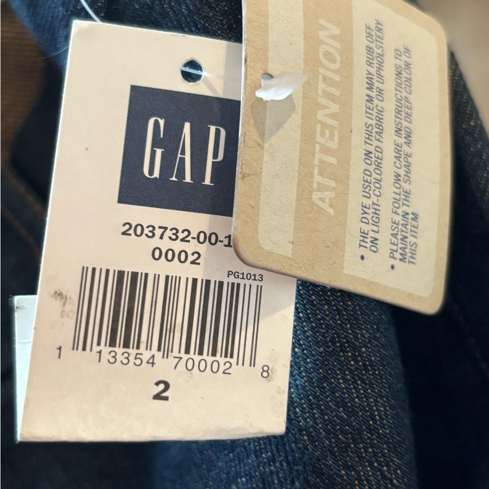 Gap Jeans Cropped Cuffed Size 2 - Picture 7 of 7